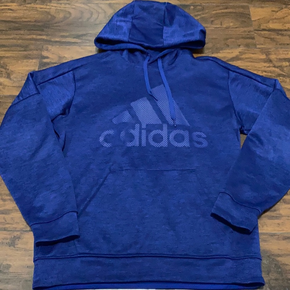 Adidas blue sweatshirt M